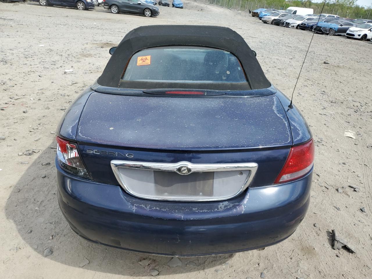 2005 Chrysler Sebring VIN: 1C3EL45R25N638552 Lot: 53833645
