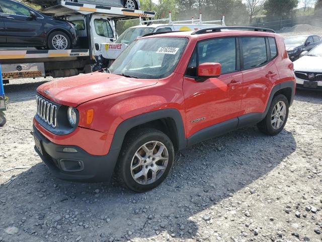 Parquets JEEP RENEGADE 2015 Czerwony