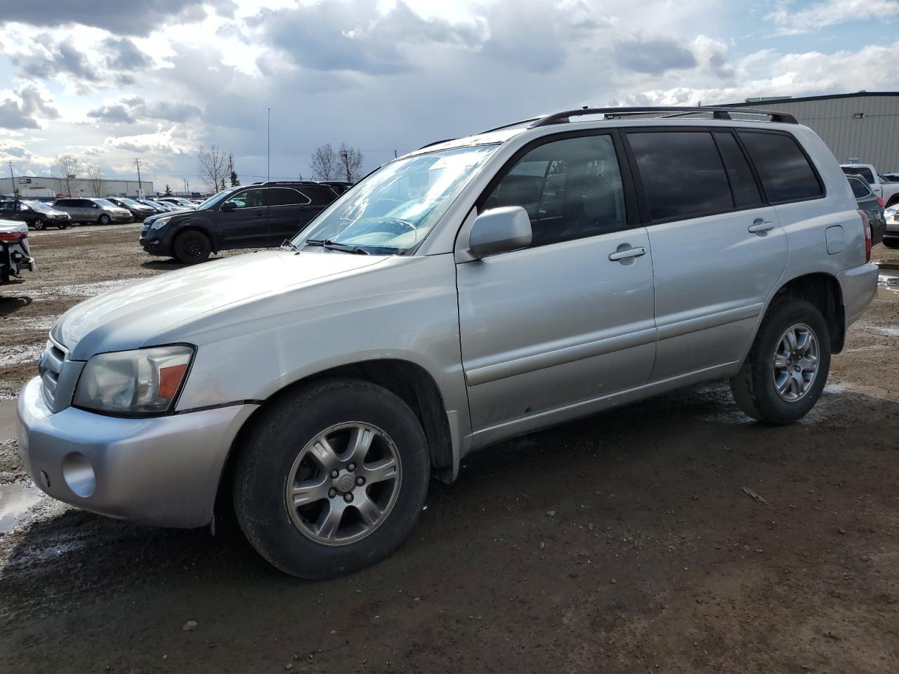 2007 Toyota Highlander Sport на продаже в Rocky View County, AB - Front End