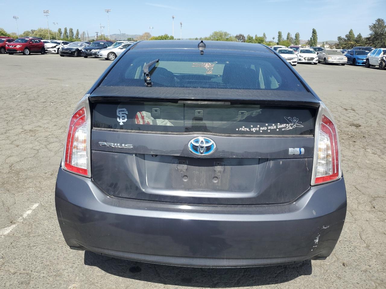 2014 Toyota Prius VIN: JTDKN3DU8E1791551 Lot: 54065245