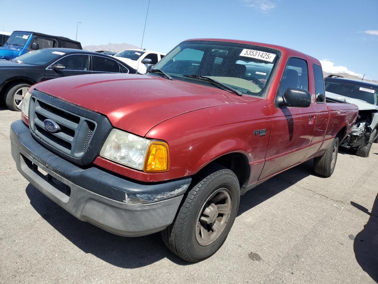 2004 Ford Ranger Super Cab იყიდება North Las Vegas-ში, NV - Rear End