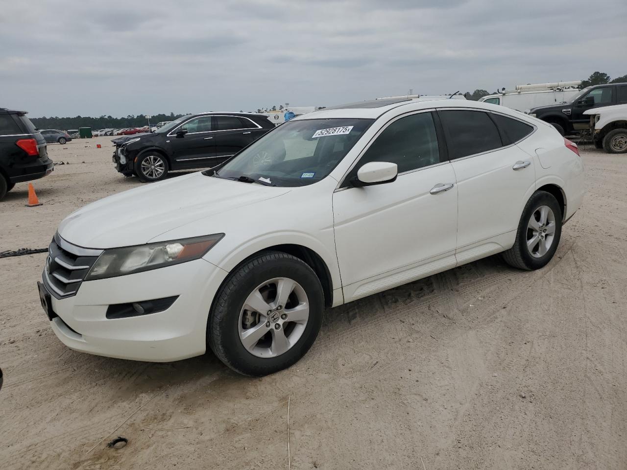 2012 Honda Crosstour Ex للبيع في Houston، TX - Hail