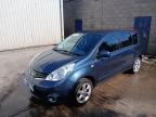 2012 NISSAN NOTE N-TEC for sale at Copart CHESTER