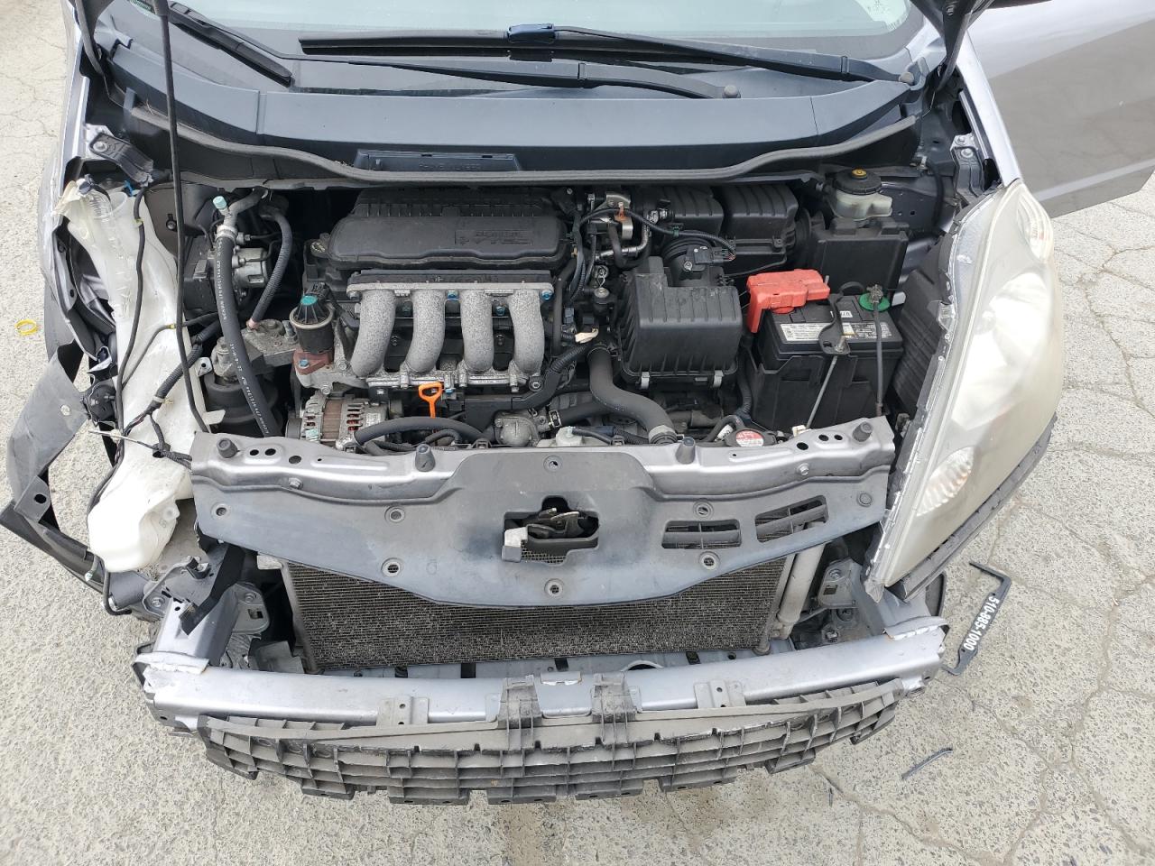 2010 Honda Fit VIN: JHMGE8H26AS021010 Lot: 54743445