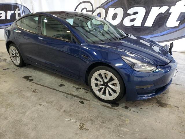  TESLA MODEL 3 2022 Blue
