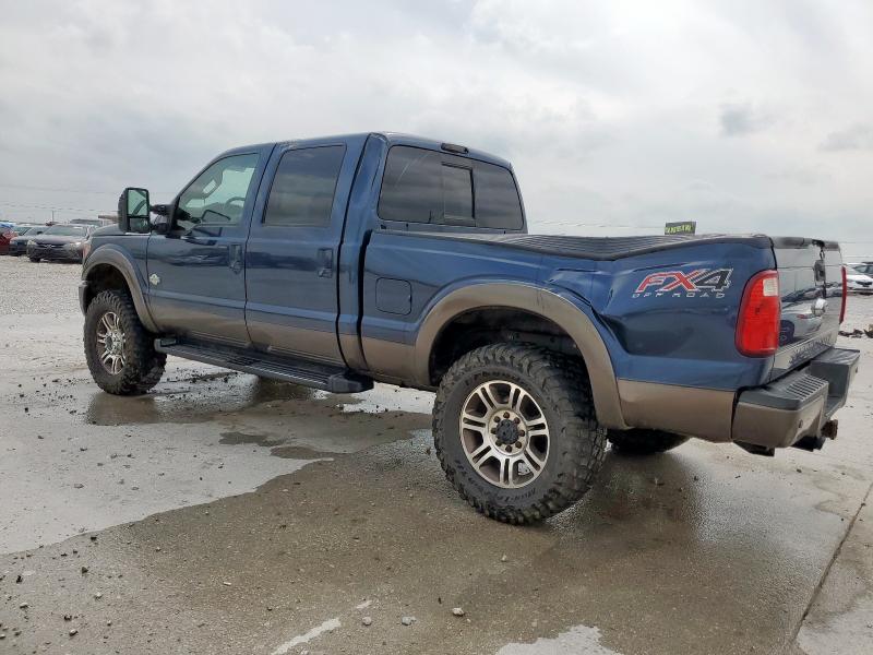  FORD F250 2015 Blue