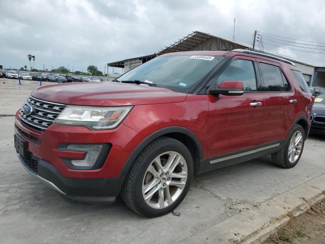  FORD EXPLORER 2017 Czerwony