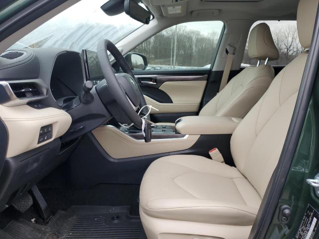  TOYOTA HIGHLANDER 2024 Green