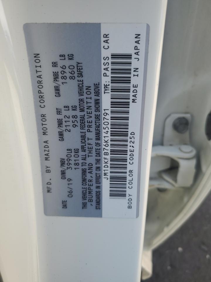 2019 Mazda Cx-3 Sport VIN: JM1DKFB76K1450791 Lot: 51793185