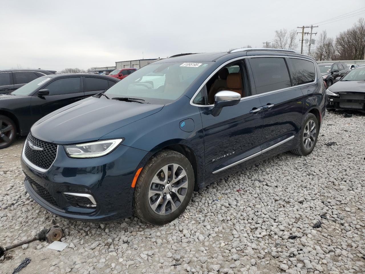 2022 Chrysler Pacifica Hybrid Pinnacle للبيع في Wayland، MI - Rear End