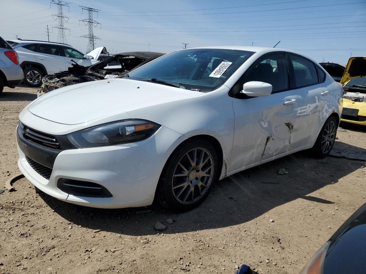 2016 Dodge Dart Se იყიდება Elgin-ში, IL - Side