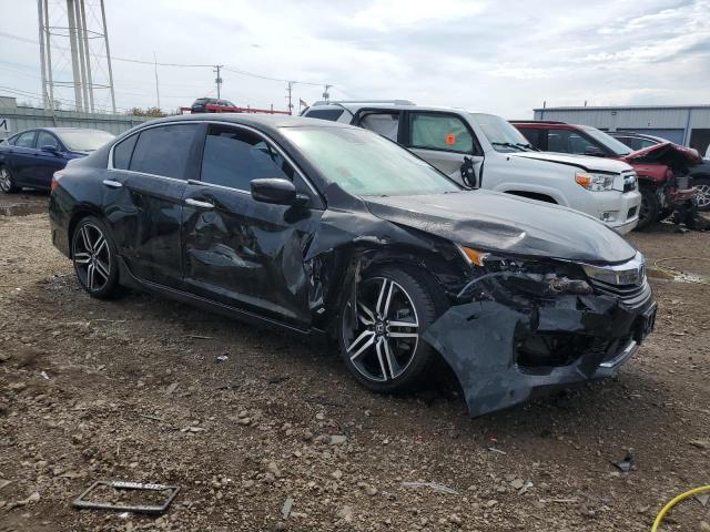  HONDA ACCORD 2016 Чорний