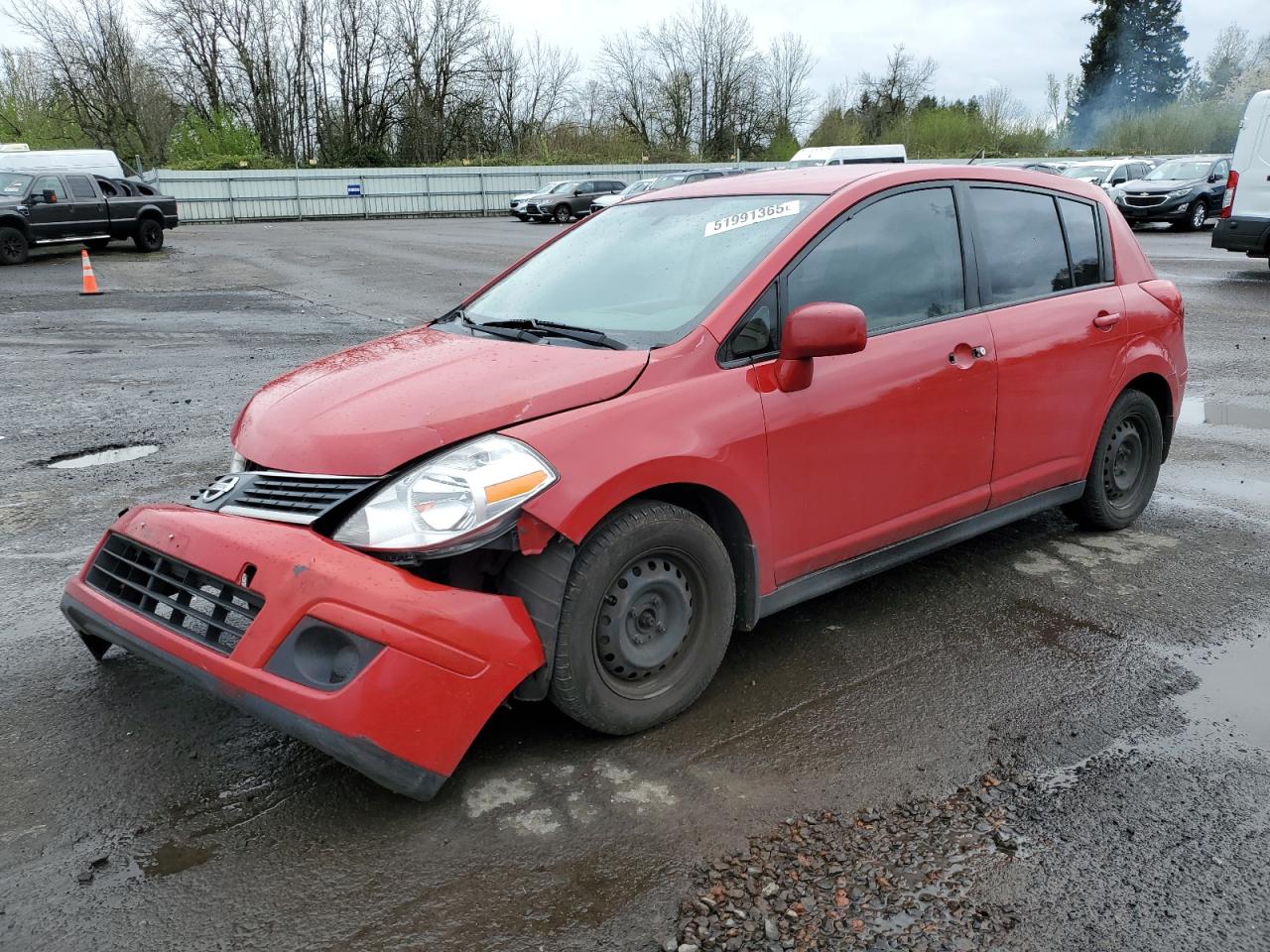 2007 Nissan Versa S en Venta en Portland, OR - Front End