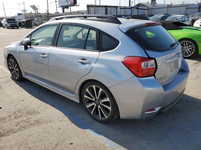 Crossovers SUBARU IMPREZA 2016 Srebrny