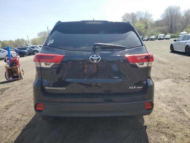  TOYOTA HIGHLANDER 2017 Черный