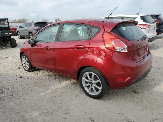 Hatchbacks FORD FIESTA 2015 Czerwony