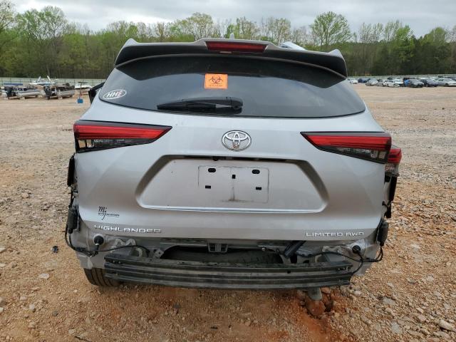  TOYOTA HIGHLANDER 2021 Srebrny