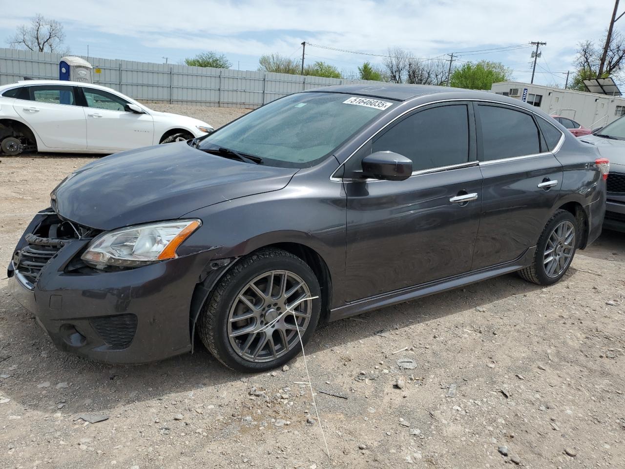 2014 Nissan Sentra S на продаже в Oklahoma City, OK - Front End