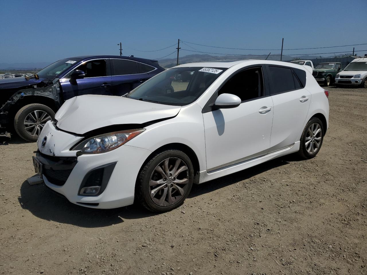 2011 Mazda 3 S იყიდება American Canyon-ში, CA - Front End