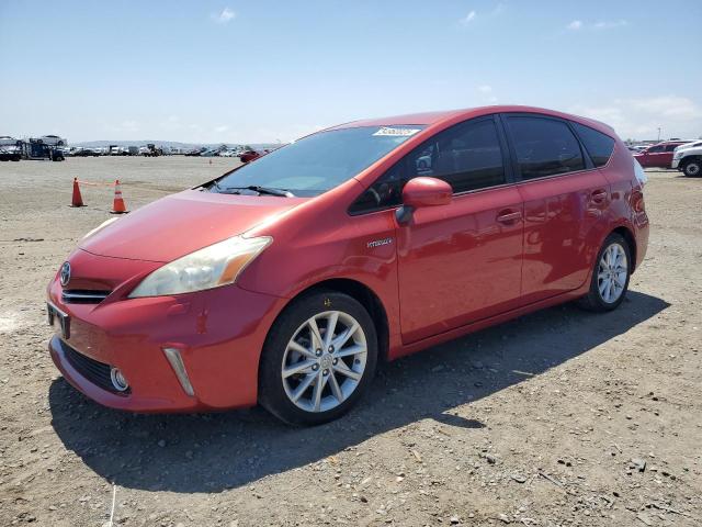  TOYOTA PRIUS 2013 Красный