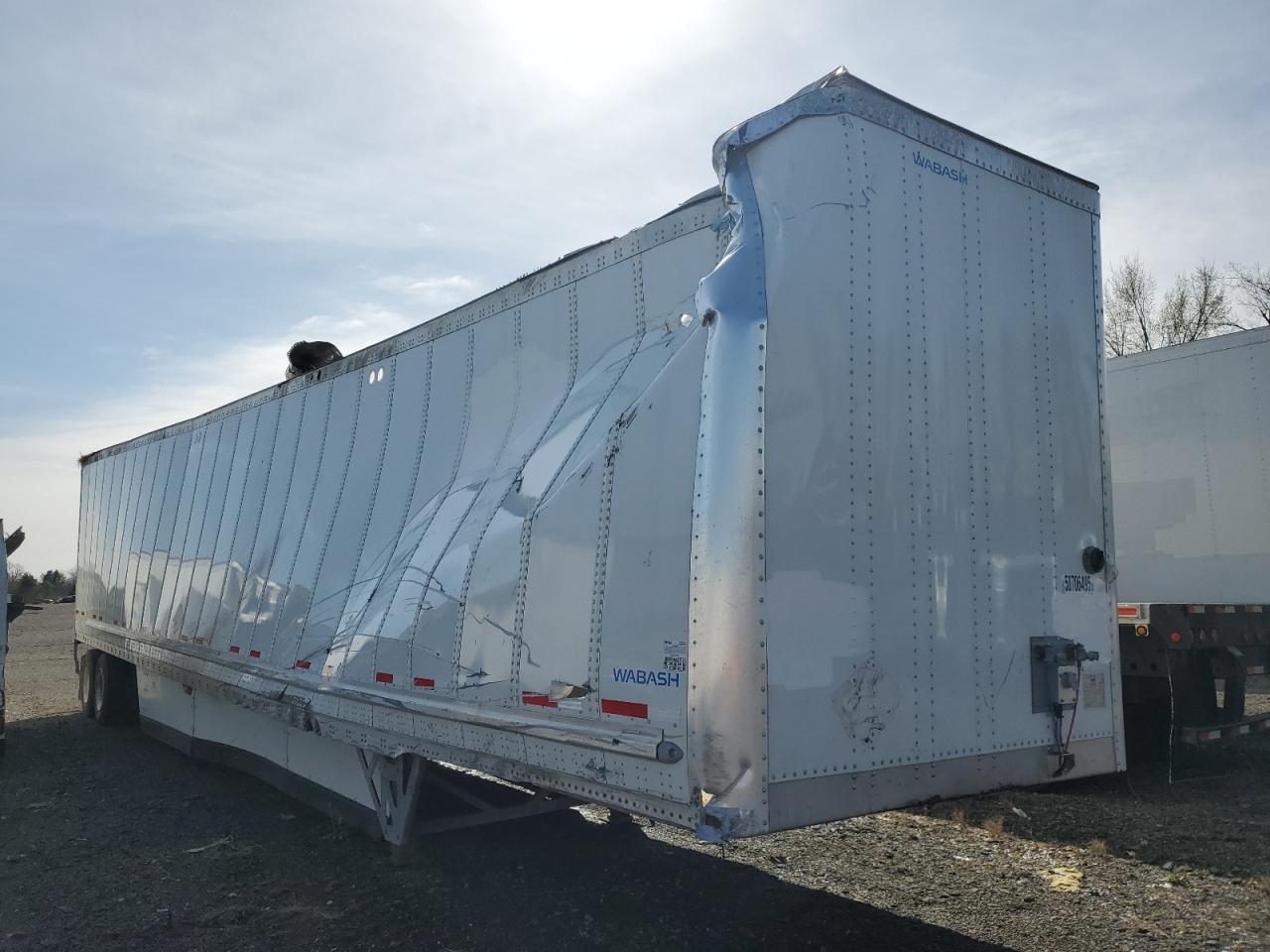 2024 Wabash Dry Van Trailer продається в Columbia Station, OH - Rollover