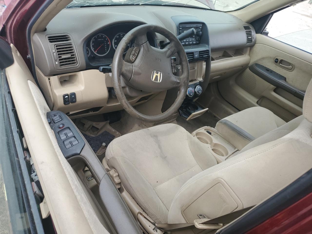 2006 Honda Cr-V Ex VIN: JHLRD68896C027572 Lot: 53329055