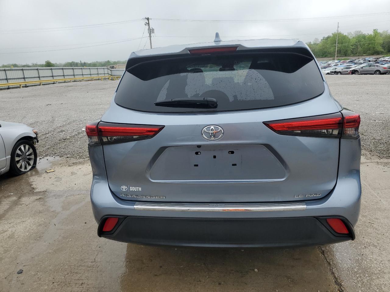 2020 Toyota Highlander L VIN: 5TDBZRBH7LS016753 Lot: 53721675