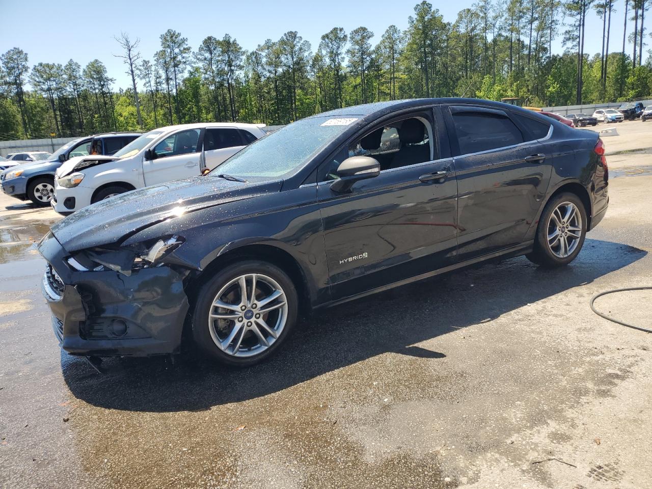 2015 Ford Fusion Se Hybrid zu verkaufen in Harleyville, SC - Front End
