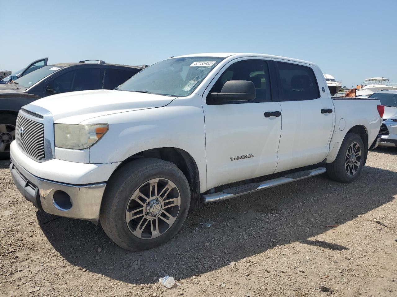 2013 Toyota Tundra Crewmax Sr5 للبيع في Houston، TX - Rear End