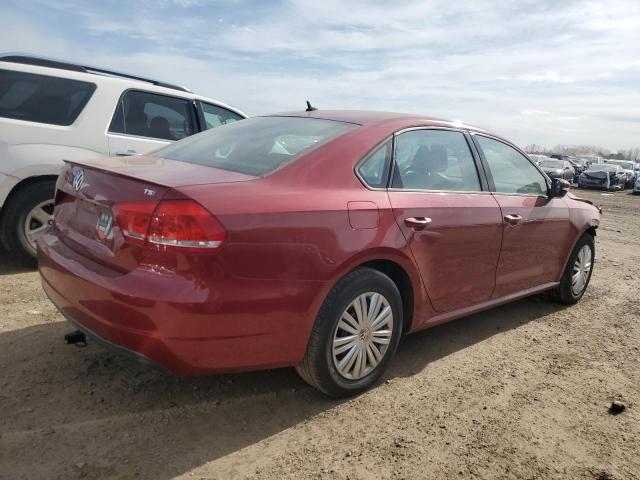  VOLKSWAGEN PASSAT 2015 Червоний