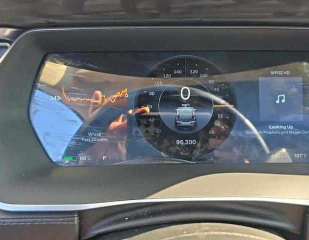 Хетчбеки TESLA MODEL S 2014 Чорний