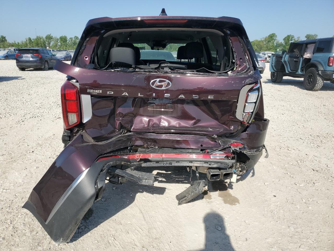 2024 Hyundai Palisade Sel VIN: KM8R24GE5RU780167 Lot: 52803215