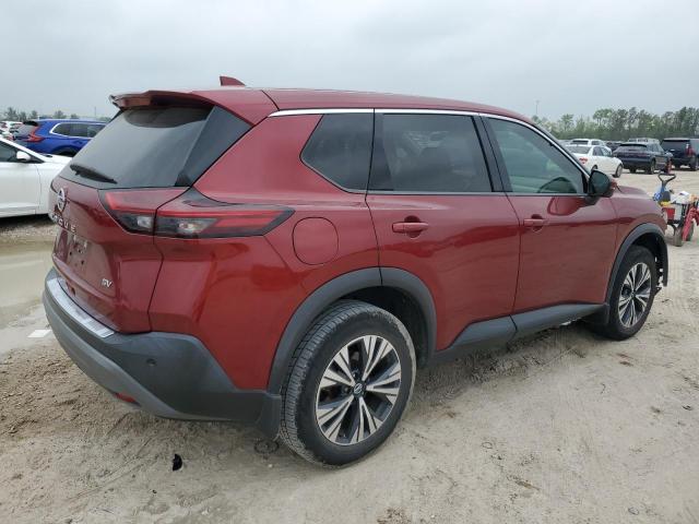  NISSAN ROGUE 2021 Czerwony