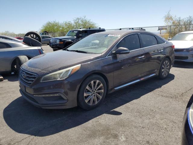  HYUNDAI SONATA 2015 tan
