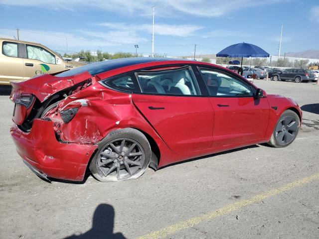  TESLA MODEL 3 2021 Czerwony
