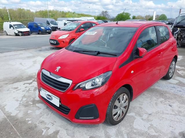 2016 PEUGEOT 108 ACTIVE for sale at Copart ST HELENS