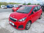 2016 PEUGEOT 108 ACTIVE for sale at Copart ST HELENS