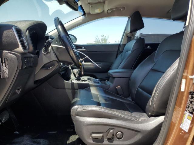  KIA SPORTAGE 2017 Brown