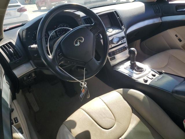 Купе INFINITI G37 2013 Красный