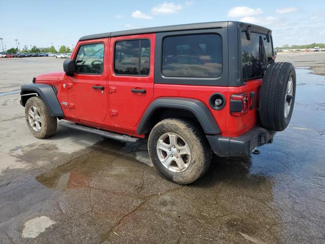  JEEP WRANGLER 2019 Czerwony