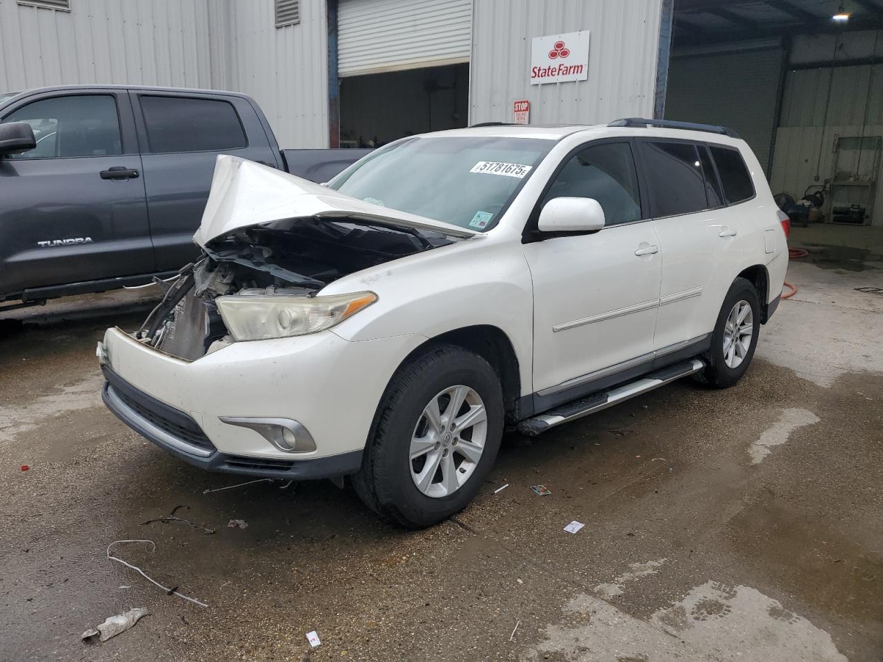 2013 Toyota Highlander Base en Venta en New Orleans, LA - Front End
