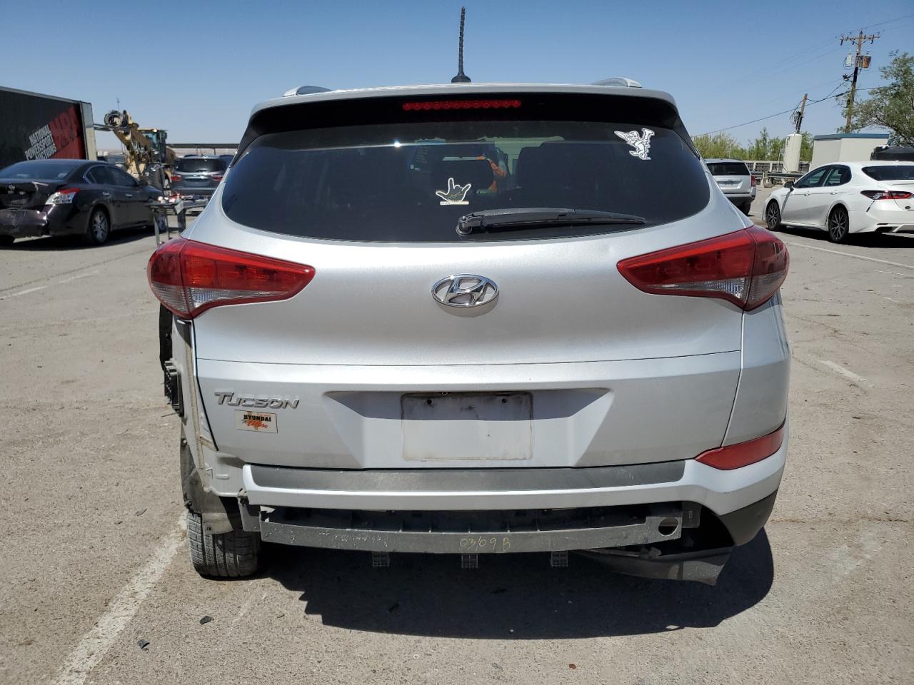 2017 Hyundai Tucson Limited VIN: KM8J33A43HU452376 Lot: 55060055