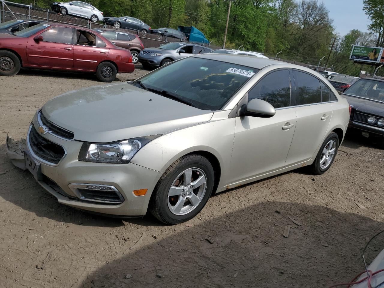 2016 Chevrolet Cruze Limited Lt en Venta en Baltimore, MD - All Over