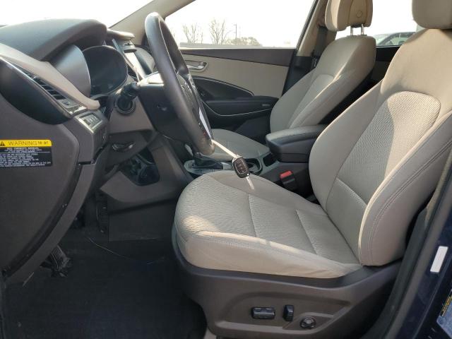  HYUNDAI SANTA FE 2017 Синий