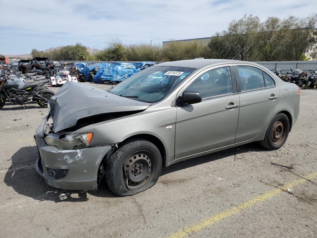 2008 Mitsubishi Lancer De продається в Las Vegas, NV - Front End