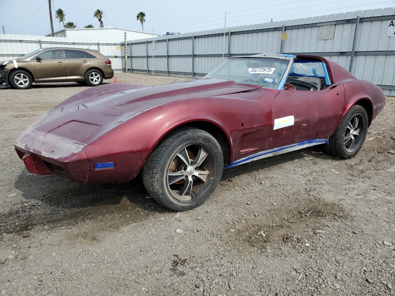 1977 Chevrolet Corvette იყიდება Mercedes-ში, TX - Water/Flood