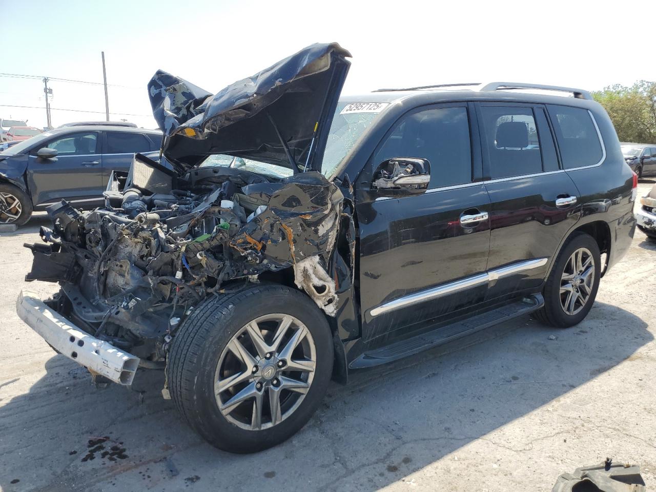 2015 Lexus Lx 570 VIN: JTJHY7AX8F4180519 Lot: 52957125