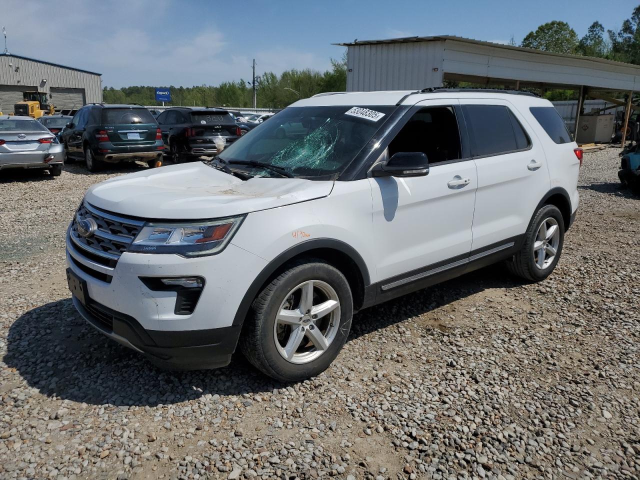 2018 Ford Explorer Xlt იყიდება Memphis-ში, TN - Front End