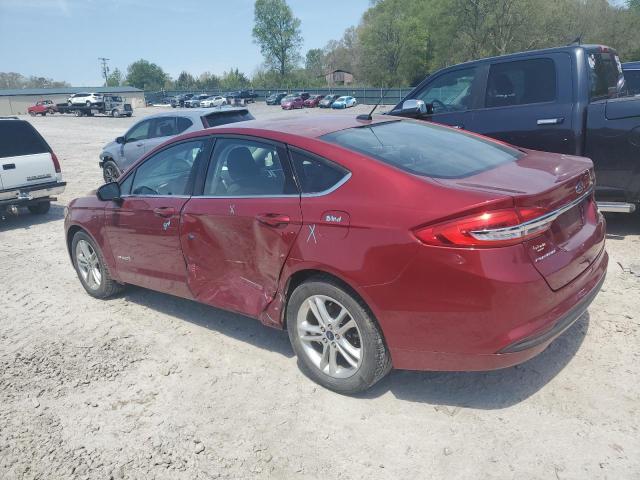  FORD FUSION 2018 Czerwony