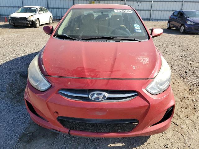  HYUNDAI ACCENT 2016 Красный